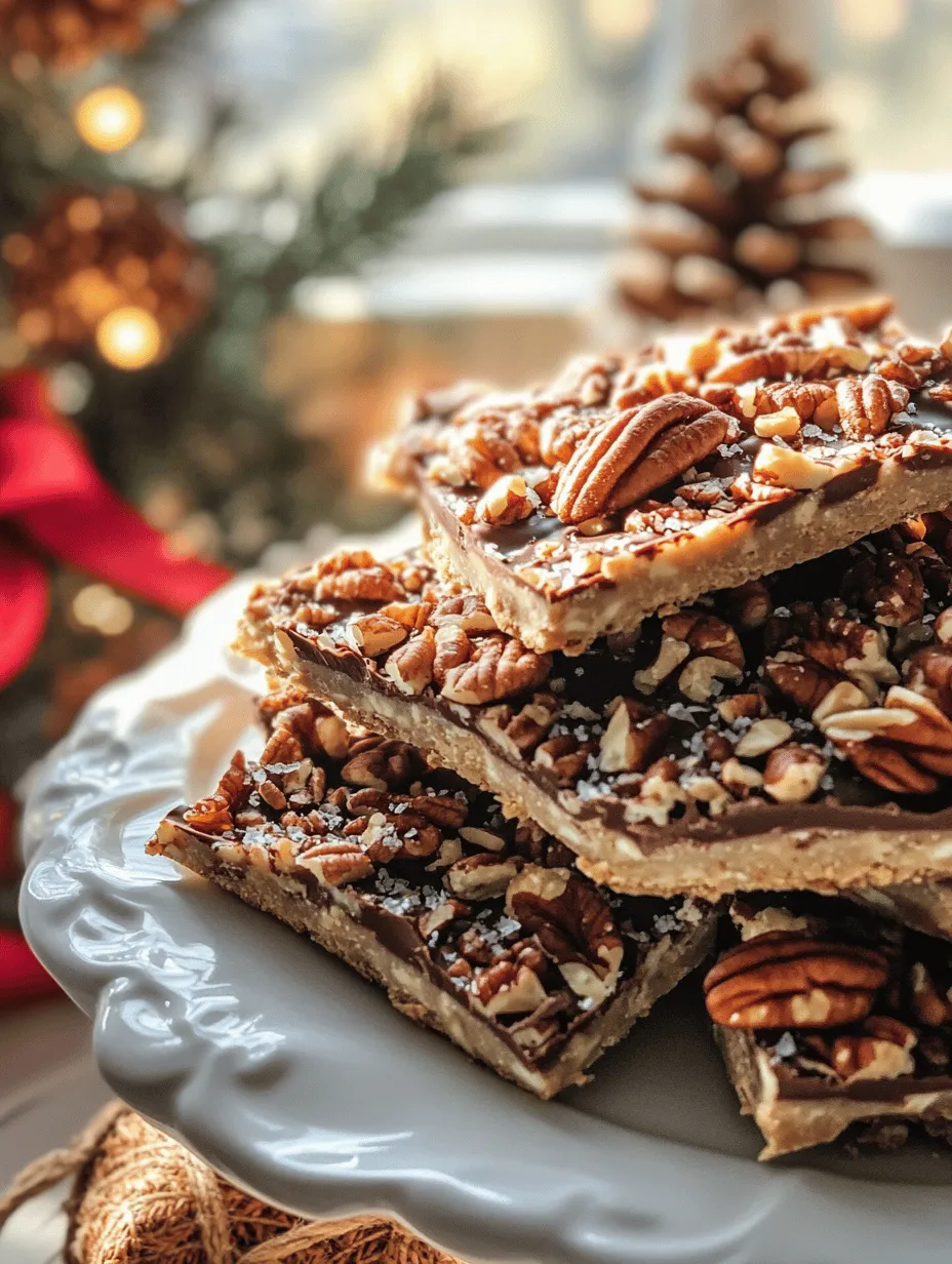 As the holiday season rolls around, kitchens everywhere come alive with the sweet aromas of festive treats, and one indulgent delight that stands out is the Christmas Pecan Pie Bark. This delectable dessert blends the classic flavors of pecan pie into an easy-to-make bark that is perfect for sharing, gifting, or simply enjoying at home. The combination of rich chocolate, buttery pecans, and a hint of sweetness is a surefire way to bring warmth and joy to any gathering, making it an ideal addition to your holiday dessert table.