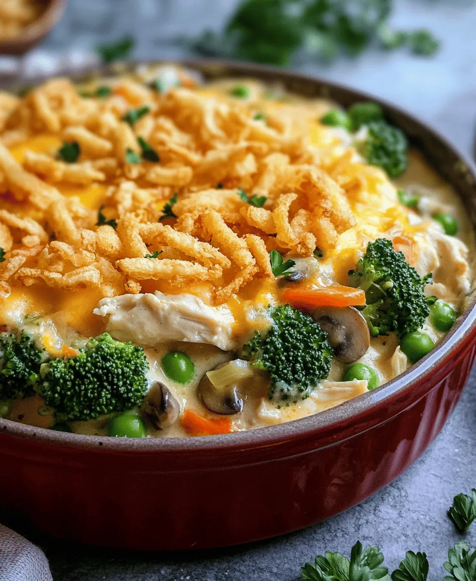 As the holiday season approaches, kitchens around the world begin to fill with the warm aromas of festive dishes that bring families together. One standout recipe that embodies this spirit is the Creamy Christmas Chicken Casserole. This dish not only brings comfort and warmth but also serves as a delightful centerpiece for holiday gatherings. With its creamy texture and hearty ingredients, this casserole is the perfect way to celebrate the season with loved ones.