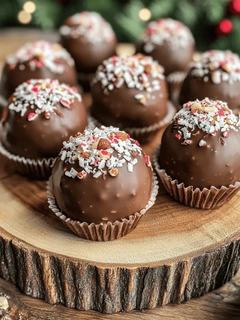 As the festive season approaches, homes are filled with the sweet aromas of baked goods and rich confections. This time of year is synonymous with indulgence and celebration, where families gather to enjoy holiday treats that evoke warmth and nostalgia. Among the myriad of desserts that grace our tables, one particular treat stands out for its delightful simplicity and unmatched flavor: Festive Chocolate Coconut Cream Balls. These luscious bites offer a perfect balance of creamy coconut and rich chocolate, making them an irresistible addition to any holiday spread.
