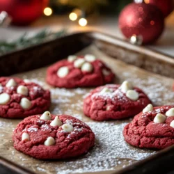 As the holiday season approaches, homes become filled with the scent of freshly baked goods, laughter, and the joyous spirit of togetherness. It's a magical time of year when families and friends gather to celebrate, share love, and indulge in delicious treats. One of the simplest yet most delightful ways to embrace this festive spirit is through holiday baking. Among the myriad of seasonal recipes, red velvet cake mix cookies stand out as a quick and easy treat, perfect for both novice and experienced bakers alike.