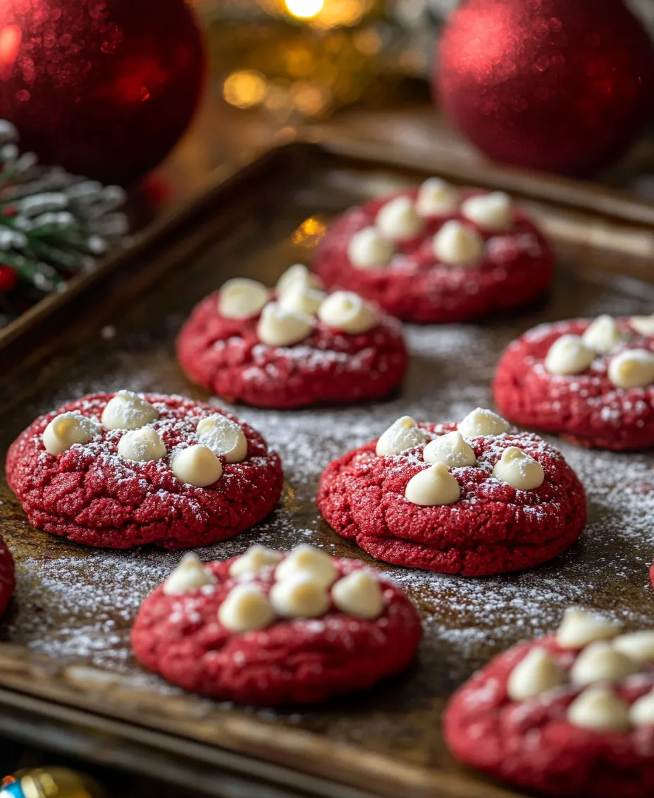 As the holiday season approaches, homes become filled with the scent of freshly baked goods, laughter, and the joyous spirit of togetherness. It's a magical time of year when families and friends gather to celebrate, share love, and indulge in delicious treats. One of the simplest yet most delightful ways to embrace this festive spirit is through holiday baking. Among the myriad of seasonal recipes, <strong>red velvet cake mix cookies</strong> stand out as a quick and easy treat, perfect for both novice and experienced bakers alike.” /></p>
</p>
<h3>Detailed Instructions for Combining the Ingredients</h3>
</p>
<p>To create the perfect Easy Christmas Red Velvet Cake Mix Cookies, start by preheating your oven to 350°F (175°C). This step ensures that your cookies will bake evenly. In a large mixing bowl, combine your red velvet cake mix with eggs and vegetable oil. Using an electric mixer, blend these ingredients on low speed until they are just combined. It’s crucial not to overmix; otherwise, your cookies may turn out tough instead of tender.</p>
</p>
<p>Next, fold in the chocolate chips (or any other mix-ins you choose) with a spatula, ensuring an even distribution throughout the dough. This step not only adds flavor but also enhances the overall texture of the cookies. If the dough appears too sticky, which can happen depending on the humidity and the specific cake mix used, you can chill it in the refrigerator for about 30 minutes. This will make it easier to handle while shaping.</p>
</p>
<h3>Tips for Achieving the Right Consistency and Texture</h3>
</p>
<p>The key to soft and chewy cookies lies in achieving the right dough consistency. You want your dough to be thick but manageable. If it’s too runny, add a tablespoon of flour at a time until you reach the desired thickness. Conversely, if the dough is too dry, a splash of milk can help bring it back to the right consistency.</p>
</p>
<p>For the best texture, avoid using melted butter; instead, stick to oil, which keeps the cookies moist. Additionally, if you’re looking for a richer flavor, consider adding a teaspoon of vanilla extract to the mixture. This small enhancement can significantly elevate the overall taste of your cookies.</p>
</p>
<h3>Forming the Cookies</h3>
</p>
<p>Once your dough is ready, it’s time to form the cookies. Use a cookie scoop or tablespoon to portion out the dough. Roll each portion into a ball between your palms, ensuring they’re uniform in size. This method will help them bake evenly. If you find that your hands are getting sticky, lightly dust them with flour to make the process smoother.</p>
</p>
<p>For a classic look, place the dough balls onto a parchment-lined baking sheet, spacing them about two inches apart to allow for spreading during baking. If you prefer a more decorative touch, you can gently flatten each ball slightly with the bottom of a glass or your palm before placing them in the oven.</p>
</p>
<h3>Techniques for Rolling and Shaping the Dough</h3>
</p>
<p>When rolling the dough, ensure each ball is compact. If you want to create a more uniform shape, consider using a ruler or a cookie cutter to assist in achieving consistent sizes. This is especially important if you’re planning to stack them for gifting or serving.</p>
</p>
<p>If the dough is particularly sticky, you can chill it for an additional 15 minutes before rolling. This will help prevent the dough from sticking to your hands and make it easier to form into balls. Always remember to keep your work surface and hands lightly floured to manage stickiness effectively.</p>
</p>
<h3>Baking and Cooling</h3>
</p>
<p>Once your cookies are shaped and placed on the baking sheet, it’s time to bake. Place them in the preheated oven and bake for 10-12 minutes. Keep a close eye on them towards the end of the baking time; the cookies are done when the edges are set, and the centers look slightly underbaked. This is important for maintaining that soft, chewy texture.</p>
</p>
<p>After baking, remove the cookies from the oven and leave them on the baking sheet for about 5 minutes. This allows them to firm up slightly before transferring them to a wire rack. Cooling them on the wire rack is essential; it promotes even cooling and helps prevent a soggy bottom, ensuring your cookies retain their softness.</p>
</p>
<h3>Importance of Monitoring Baking Times and Signs of Doneness</h3>
</p>
<p>Baking times can vary based on your oven and the size of the cookies. Therefore, it’s crucial to monitor them closely. Look for slightly puffed centers and edges that are just starting to turn golden. If you notice the tops are no longer shiny and have a matte finish, that’s another sign they are ready to come out of the oven.</p>
</p>
<p>For added assurance, you can gently press a cookie with your finger; if it springs back, they’re done. If it leaves an indentation, give them another minute or two. Remember, cookies will continue to cook slightly from residual heat even after being removed from the oven.</p>
</p>
<h3>Cooling Tips for Maintaining Cookie Softness</h3>
</p>
<p>To maintain the softness of your cookies, ensure that they are cooled properly. Once they are on the wire rack, allow them to cool completely before storing them. This helps to prevent moisture buildup, which can lead to soggy cookies. If you want to keep them soft for longer, consider placing a slice of bread in the container where you store your cookies. The bread will help absorb moisture, keeping your cookies fresher and softer.</p>
</p>
<h3>Creative Variations and Customization</h3>
</p>
<p>One of the best parts of baking cookies is the ability to customize them to your liking. For added texture and flavor, consider mixing in nuts, such as chopped pecans or walnuts, or dried fruits like cranberries or cherries. These additions not only enhance the flavor profile but also add a delightful chewiness to each bite.</p>
</p>
<p>If you want to elevate the flavor even further, try incorporating a teaspoon of peppermint extract or almond extract into the dough. These flavor enhancements can create a unique twist and complement the red velvet beautifully.</p>
</p>
<p>When it comes to decoration, the possibilities are endless. You can roll the cookie dough balls in colored sugar or sprinkles before baking for a festive touch. Alternatively, drizzle melted white chocolate over the cooled cookies and sprinkle with edible glitter for a truly magical presentation.</p>
</p>
<h3>Serving Suggestions and Pairings</h3>
</p>
<p>These Easy Christmas Red Velvet Cake Mix Cookies are perfect for a variety of occasions. Whether it’s a Christmas party, family gathering, or simply a cozy night in, these cookies are sure to delight your guests. Their vibrant color and rich flavor make them a standout treat during the holiday season.</p>
</p>
<p>When it comes to beverage pairings, consider serving your cookies with a glass of cold milk, a warm cup of coffee, or a steaming mug of hot chocolate. The creamy and sweet flavors of these beverages complement the rich, chocolatey notes of the red velvet cookies beautifully.</p>
</p>
<p>For those looking to present these cookies as gifts, consider packaging them in festive boxes or tins. Layer them with parchment paper to prevent sticking and add a personal touch with a handwritten note. A simple ribbon or holiday-themed decoration can elevate your gift, making it even more special.</p>
</p>
<h3>Storing and Freezing Your Cookies</h3>
</p>
<p>To keep your cookies fresh, store them in an airtight container at room temperature. They can last for up to a week, but for optimal taste and texture, it’s best to enjoy them within three to four days.</p>
</p>
<p>If you want to prepare ahead of time, freezing cookie dough is an excellent option. After shaping the dough into balls, place them on a baking sheet in the freezer until they are firm. Once set, transfer the balls to a freezer-safe bag or container, and they can be stored for up to three months. When you’re ready to bake, simply add a couple of extra minutes to the baking time if baking from frozen.</p>
</p>
<p>For reheating, place the cookies in a preheated oven at 350°F (175°C) for about 5-7 minutes. This will help restore their freshness and softness, making them taste like they just came out of the oven.</p>
</p>
<h3>Conclusion</h3>
</p>
<p>Making Easy Christmas Red Velvet Cake Mix Cookies is not only simple but also incredibly rewarding. With their festive appearance and delicious flavor, these cookies are bound to become a holiday favorite in your household. Embrace the joy of holiday baking and don’t hesitate to share these delightful treats with loved ones. Whether enjoyed at a gathering or wrapped as gifts, these cookies bring warmth and cheer, creating lasting memories in the kitchen. So gather your ingredients, get baking, and let the festive spirit fill your home!</p>
</div>