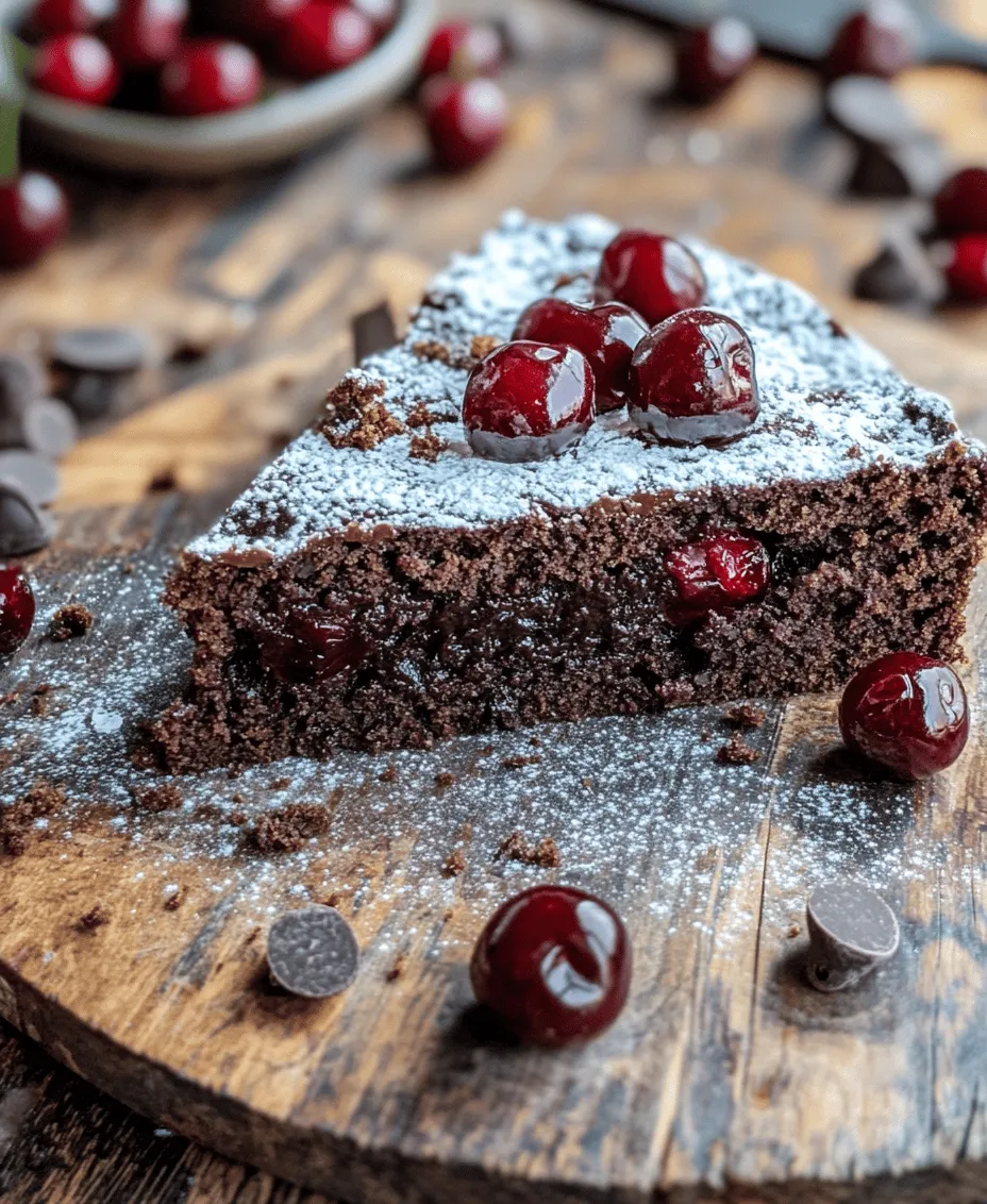When it comes to desserts, few combinations can rival the classic pairing of chocolate and cherries. The rich, velvety notes of chocolate combined with the tart juiciness of cherries create a flavor profile that is nothing short of divine. The Decadent Chocolate Cherry Bliss Cake takes this beloved duo and elevates it to a sumptuous dessert experience that can satisfy any sweet tooth. Whether you're celebrating a special occasion, hosting a casual get-together, or simply indulging in a well-deserved treat, this cake is the perfect centerpiece.