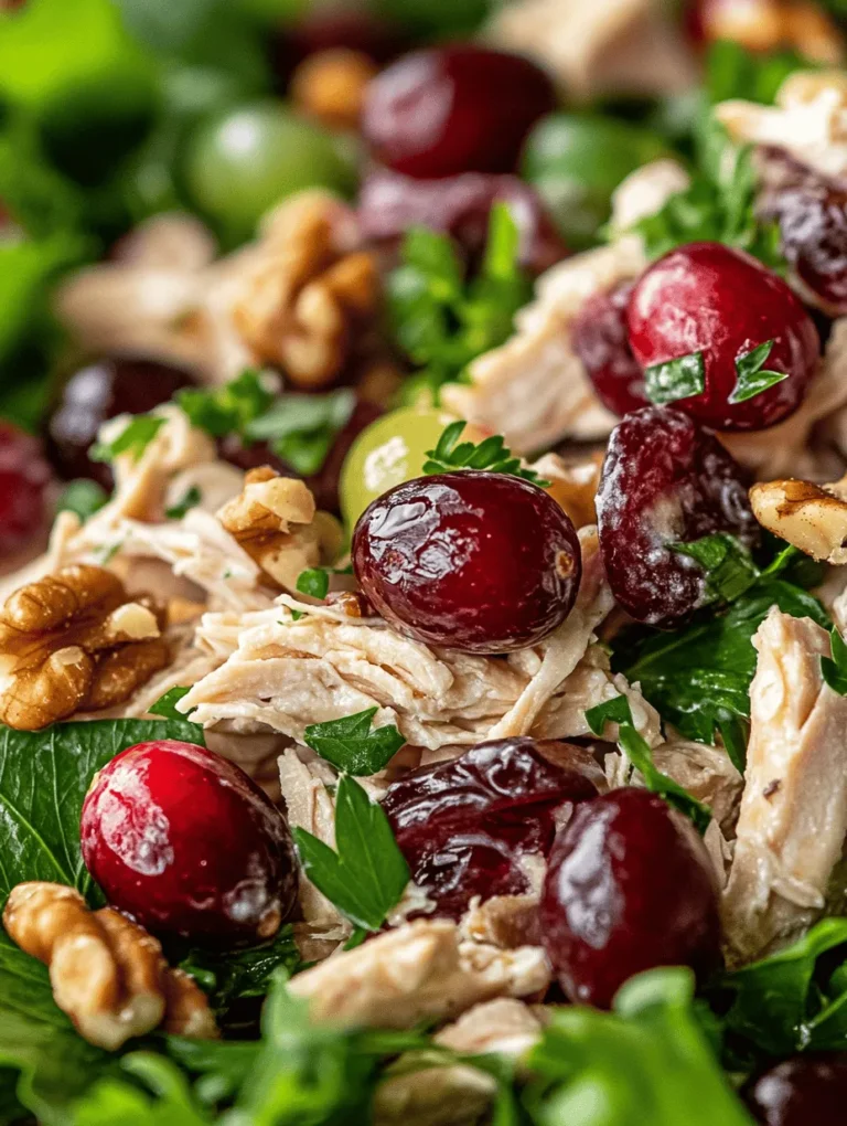 As the holiday season approaches, our thoughts often turn to festive gatherings filled with laughter, love, and of course, delicious food. The significance of holiday recipes extends beyond mere sustenance; they evoke traditions, create memories, and bring families together around the dining table. Among the myriad of dishes that grace our tables during this time, the Christmas Cranberry Chicken Salad stands out as a healthy, vibrant option that not only delights the palate but also adds a splash of color to any festive spread.