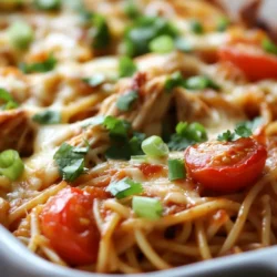As the holiday season approaches, the search for the perfect dish to serve at family gatherings and festive celebrations becomes paramount. One recipe that stands out for its hearty flavors and comforting nature is the Monterey Chicken Spaghetti Holiday Bake. This delightful dish seamlessly combines the richness of pasta with tender chicken, creamy cheeses, and a medley of flavorful ingredients, making it a standout centerpiece for any holiday feast.