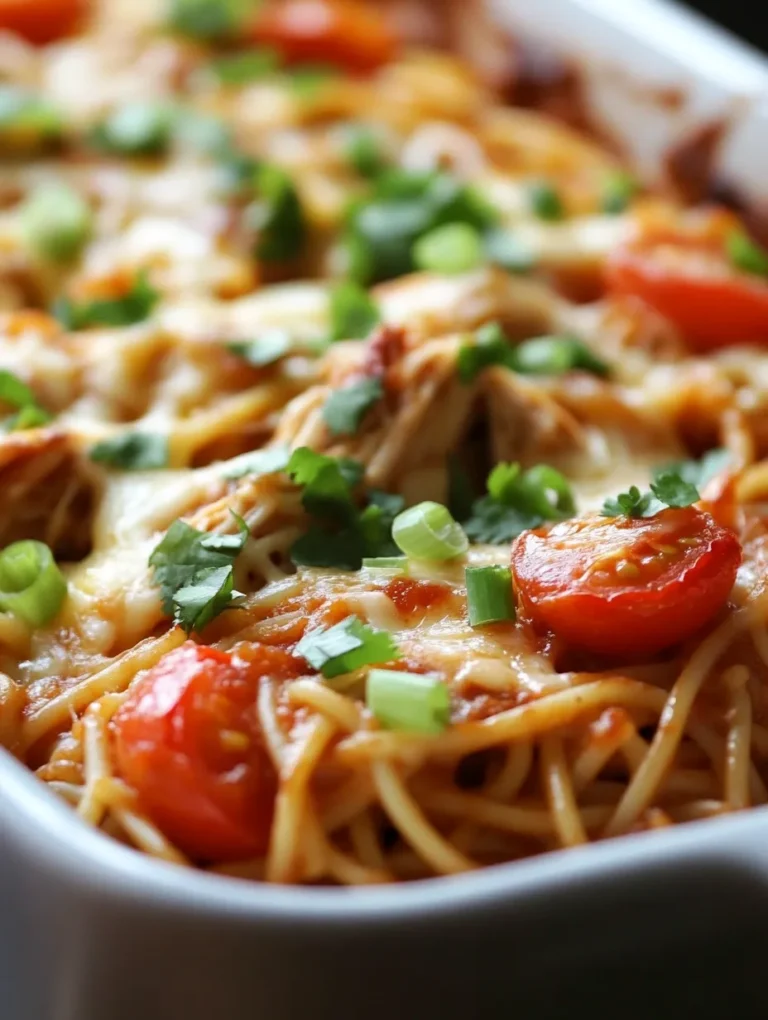 As the holiday season approaches, the search for the perfect dish to serve at family gatherings and festive celebrations becomes paramount. One recipe that stands out for its hearty flavors and comforting nature is the Monterey Chicken Spaghetti Holiday Bake. This delightful dish seamlessly combines the richness of pasta with tender chicken, creamy cheeses, and a medley of flavorful ingredients, making it a standout centerpiece for any holiday feast.