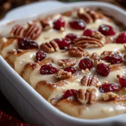 To create the perfect Christmas Morning Cinnamon Roll Bake, understanding the core ingredients is essential. Each component plays a vital role in achieving the delicious results you desire.