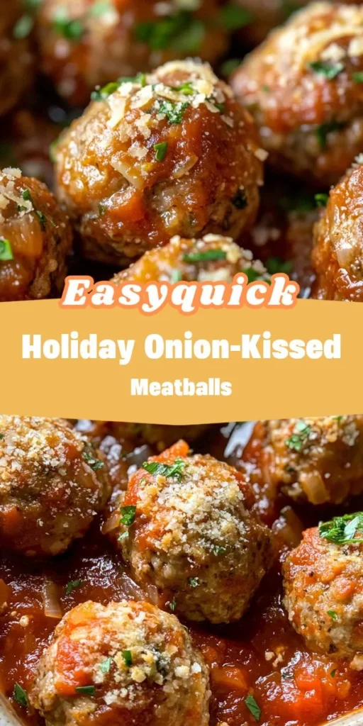 Looking for healthy lunch ideas that are perfect for the whole family? These delicious, onion-kissed meatballs are not only packed with flavor but also easy to prepare, making them an ideal family-friendly lunch option. From hearty meatball sandwiches to savory pasta dishes, the possibilities are endless with this versatile recipe from afterka! HealthyLunchIdeas FamilyFriendly Meatballs ComfortFood EasyRecipes HolidayCooking FoodieFun