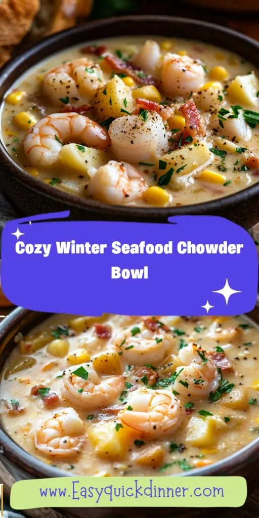 Meal prep for work doesnt have to be boring! This cozy winter seafood chowder is not only delicious but also a nutritious option to keep you warm and satisfied throughout your busy day. With its rich blend of seafood and fresh vegetables, its the perfect dish to batch cook for the week ahead. Discover how afterka can elevate your meal prep game! MealPrep HealthyEating SeafoodChowder WinterRecipes Nutrition HealthyMeals MealPrepForWork