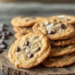 The story of chocolate chip cookies begins in the 1930s, when a woman named Ruth Wakefield invented the recipe at the Toll House Inn in Whitman, Massachusetts. Ruth was a dietitian and food writer who had a passion for baking. One day, she decided to create a new dessert to serve her guests. The original recipe called for a bar of Nestlé semi-sweet chocolate, which she chopped into small pieces and mixed into a buttery cookie dough. To her surprise, the chocolate didn’t melt entirely but instead retained its shape, creating delightful little pockets of chocolate in each cookie.