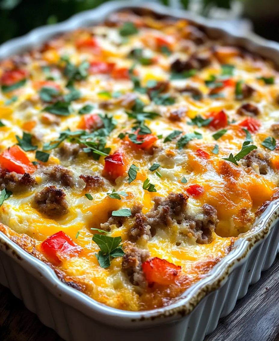 Breakfast is often hailed as the most important meal of the day, setting the tone for what lies ahead. Among the many delightful options we have for breakfast, breakfast casseroles stand out for their convenience and heartiness. These versatile dishes combine a variety of ingredients into one cohesive meal, making them ideal for busy mornings or leisurely brunches. One particularly delightful recipe is the Sunny Morning Sausage & Egg Breakfast Casserole, a dish designed to cater to both families and gatherings alike.