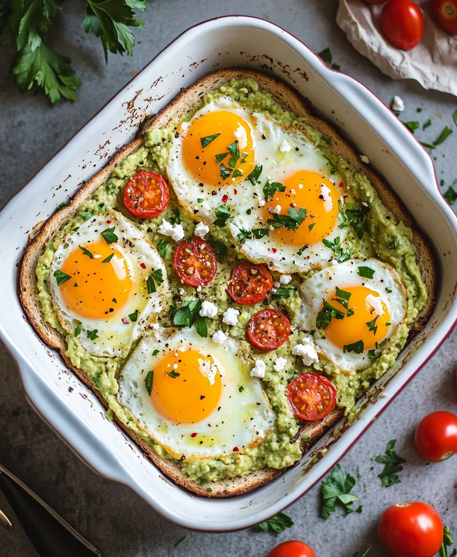 In recent years, avocado toast has taken the culinary world by storm, becoming a staple on brunch menus and a favorite among health-conscious eaters. Its creamy texture and vibrant flavor make it a versatile canvas for various toppings, but as breakfast enthusiasts seek new ways to enjoy this classic dish, a delightful twist has emerged: the Avocado Egg Toast Bake. This innovative recipe combines the beloved elements of avocado toast with the heartiness of a baked dish, resulting in a satisfying breakfast that is both nutritious and incredibly delicious.