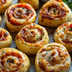 So, what exactly are Cheesy Pizza Pinwheels? Essentially, they are rolled-up dough filled with classic pizza ingredients, sliced into pinwheel shapes, and baked until golden and gooey. The concept of pinwheels isn't new; variations of rolled-up snacks can be found in many cuisines around the world. From the Italian “cinnamon rolls” to the American “tortilla roll-ups,” these bite-sized treats have transcended cultural boundaries, becoming a favorite for their ease of preparation and crowd-pleasing taste.