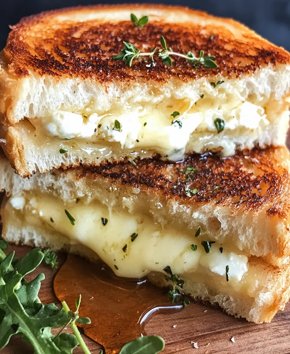 Grilled cheese sandwiches have long held a cherished spot in the hearts of food lovers around the world. This classic comfort food is synonymous with nostalgia, often evoking memories of childhood lunches and cozy evenings. While the traditional version of grilled cheese is delightful in its own right, the culinary world has seen a surge in creative variations that elevate this humble sandwich to gourmet status. One such twist is the Heavenly Goat Cheese Grilled Cheese, a sophisticated take that combines the creamy, tangy notes of goat cheese with the rich flavors of sharp white cheddar and a hint of sweetness from honey.