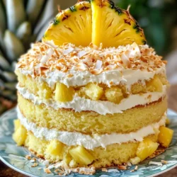 As the warm sun shines down and the days grow longer, the allure of tropical desserts becomes irresistible. With their vibrant flavors and refreshing ingredients, tropical sweets transport you to a sun-kissed paradise, even if you're enjoying them in your own kitchen. Among these delightful treats, the Tropical Paradise Pineapple Coconut Cake stands out not just for its stunning appearance but also for its exquisite taste, combining the lusciousness of pineapple with the rich, creamy notes of coconut. This cake is a celebration of island flavors and is perfect for summer gatherings, birthday parties, or simply as a special indulgence on a warm afternoon.