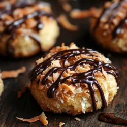 Samoas cookies, also known as Caramel deLites, are a beloved classic within the realm of Girl Scout cookies. Their irresistible combination of flavors—rich, buttery cookie base, a luscious caramel-coconut topping, and a decadent chocolate drizzle—has made them a favorite treat among cookie enthusiasts and dessert lovers alike. While store-bought versions have their charm, making Samoas cookies at home elevates the experience to a whole new level. Not only do you gain the satisfaction of crafting these delectable delights from scratch, but you also have the freedom to customize the ingredients to your liking, ensuring a fresher, more authentic taste.