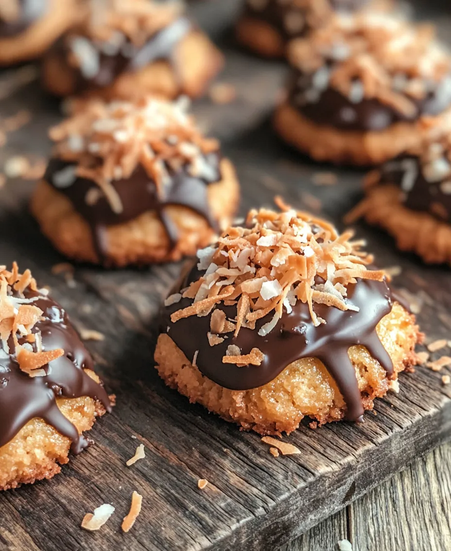 Samoas cookies, also known as Caramel deLites, are a beloved classic within the realm of Girl Scout cookies. Their irresistible combination of flavors—rich, buttery cookie base, a luscious caramel-coconut topping, and a decadent chocolate drizzle—has made them a favorite treat among cookie enthusiasts and dessert lovers alike. While store-bought versions have their charm, making Samoas cookies at home elevates the experience to a whole new level. Not only do you gain the satisfaction of crafting these delectable delights from scratch, but you also have the freedom to customize the ingredients to your liking, ensuring a fresher, more authentic taste.