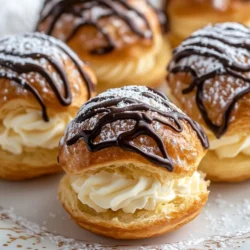 Cream puffs are a classic dessert that evokes nostalgia and delight with every bite. These airy, delightful pastries are a staple in many cultures, celebrated for their lightness and versatility. Making cream puffs from scratch is not only rewarding but offers an opportunity to impress friends and family with your culinary skills. The joy of creating these heavenly treats lies in their simplicity and the endless possibilities for fillings and toppings. Whether you choose a rich pastry cream, a light whipped cream, or even a fruity filling, cream puffs can be tailored to suit any palate.