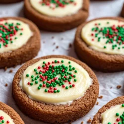 As the holiday season approaches, the air fills with the delightful scents of cinnamon, nutmeg, and ginger, evoking memories of warmth, family gatherings, and festive celebrations. One of the most cherished traditions during this time is baking. The kitchen transforms into a magical space where ingredients come together to create delectable treats that bring joy to our hearts and smiles to our faces. Among the myriad of holiday cookies, Gingerbread Cheesecake Christmas Cookies stand out as a unique and indulgent option that perfectly marries the classic taste of gingerbread with a rich and creamy cheesecake filling.