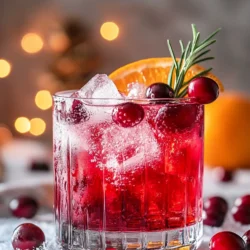 Creating the perfect Holiday Cranberry Spritz Mocktail starts with selecting the right ingredients. Each component plays a vital role in achieving the ideal balance of flavors and ensuring a visually appealing presentation.