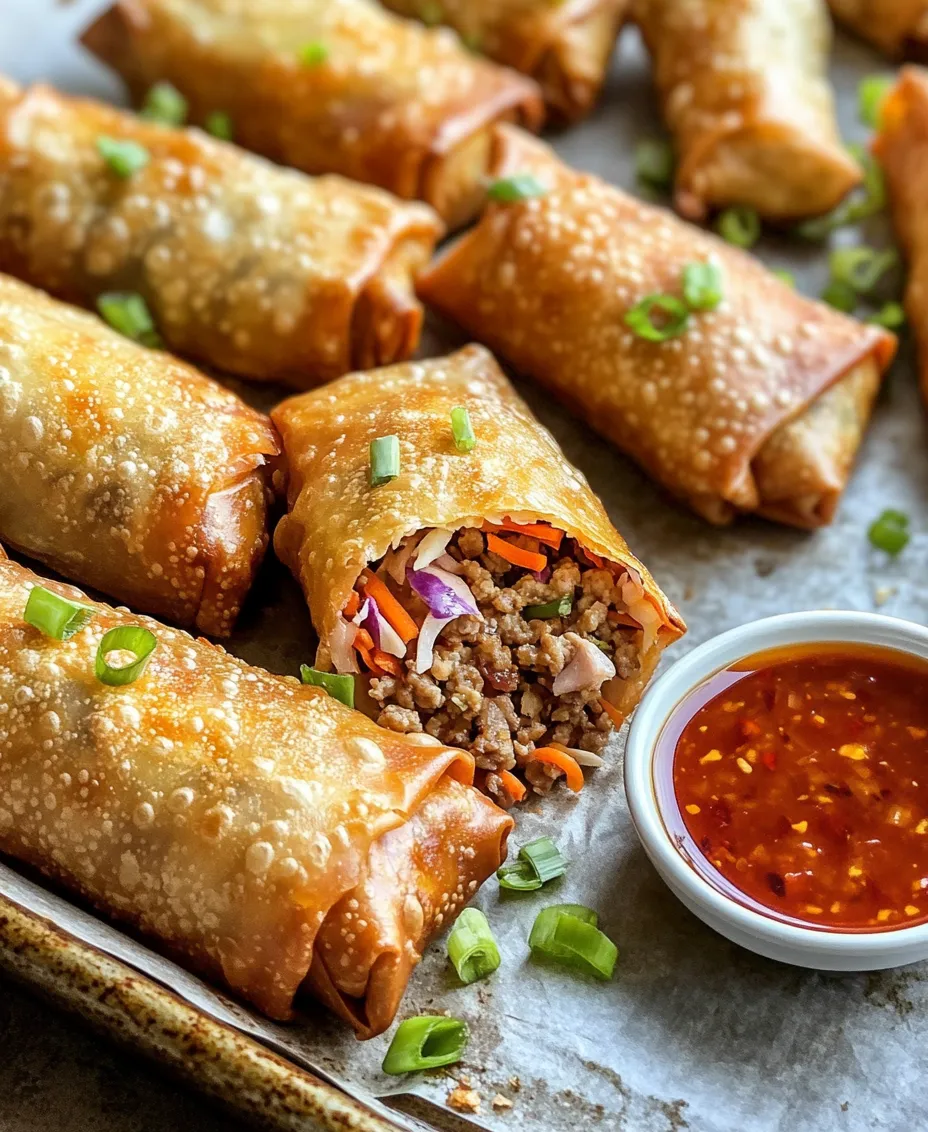 In recent years, there has been a notable shift towards healthier versions of classic comfort foods. As many individuals strive to maintain a balanced diet while still enjoying their favorite dishes, the culinary world has responded with innovative recipes that deliver both taste and nutrition. Among these, Crispy Baked Turkey Egg Rolls have gained significant popularity. This delightful dish offers a nutritious and delicious alternative to traditional fried egg rolls, retaining all the satisfying crunch and flavor without the added guilt.