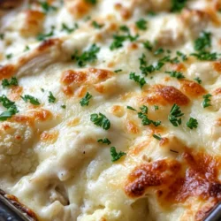 The ketogenic diet, commonly referred to as keto, has surged in popularity over the past few years. This low-carb, high-fat diet has captivated food enthusiasts and health-conscious individuals alike, offering a flavorful and satisfying approach to weight management and overall wellness. As people look for creative ways to enjoy their meals without sacrificing taste or nutrition, dishes like Keto Chicken Alfredo Casserole have emerged as fantastic options for those following a keto lifestyle.