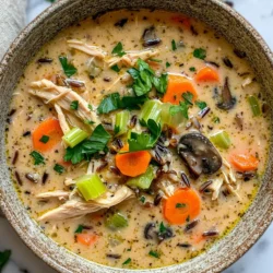Welcome, culinary enthusiasts, to a delightful culinary adventure that promises to warm your heart and soul! Today, we’re diving into the comforting world of Chicken & Wild Rice Soup—a dish that perfectly embodies the essence of cozy nights in. As the temperature drops and the leaves change, there's no better way to embrace the season than with a steaming bowl of this hearty soup.