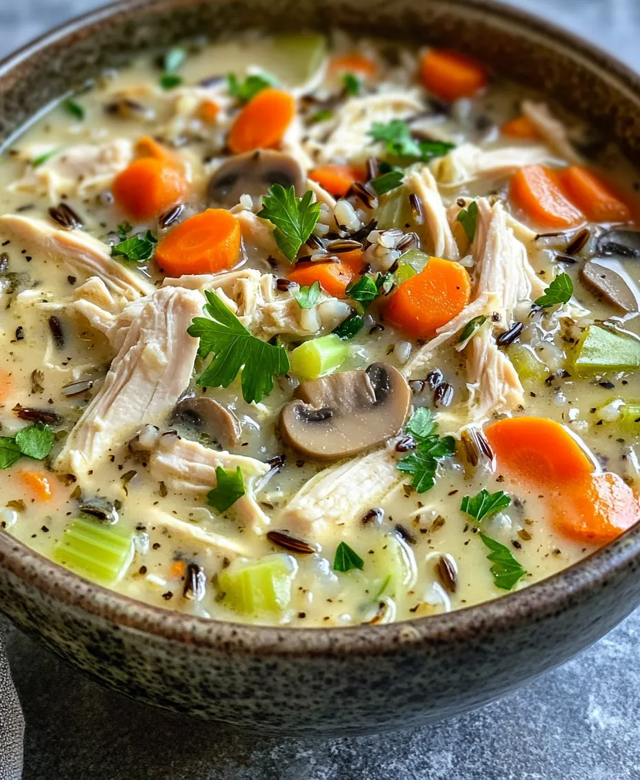 Welcome, culinary enthusiasts, to a delightful culinary adventure that promises to warm your heart and soul! Today, we’re diving into the comforting world of Chicken & Wild Rice Soup—a dish that perfectly embodies the essence of cozy nights in. As the temperature drops and the leaves change, there's no better way to embrace the season than with a steaming bowl of this hearty soup.