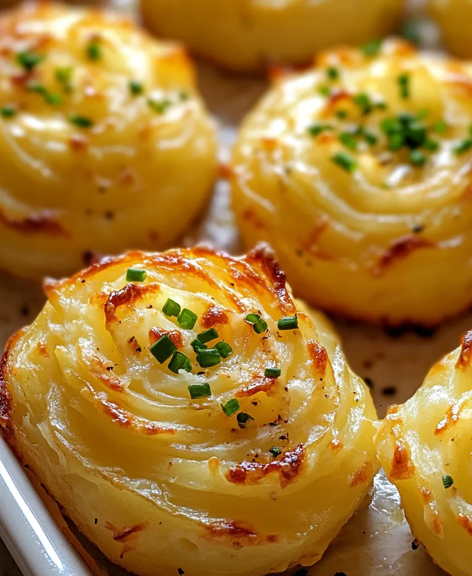 Duchess Potatoes, a classic French dish, are a delightful combination of elegance and comfort. Known for their beautiful presentation and rich flavor, these fluffy, piped potato mounds elevate any dining experience, whether it’s a special occasion or a simple family dinner. The beauty of Duchess Potatoes lies not only in their sophisticated appearance but also in their creamy, buttery taste that appeals to a wide audience. With their golden-brown crust and soft interior, they are an ideal choice for impressing guests at a holiday gathering or complementing a weeknight meal.