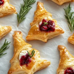 As the holiday season approaches, kitchens around the world come alive with the rich aromas of festive cooking. One standout recipe that captures the essence of holiday cheer is Puff Pastry Trees with Burrata and Cranberry Glaze. This elegant dish not only serves as a stunning centerpiece for your holiday table but also tantalizes the palate with its delicious flavor combination. The flaky, buttery puff pastry forms the perfect base, while the creamy burrata adds a layer of indulgence, complemented beautifully by a tangy cranberry glaze that brings a festive touch.