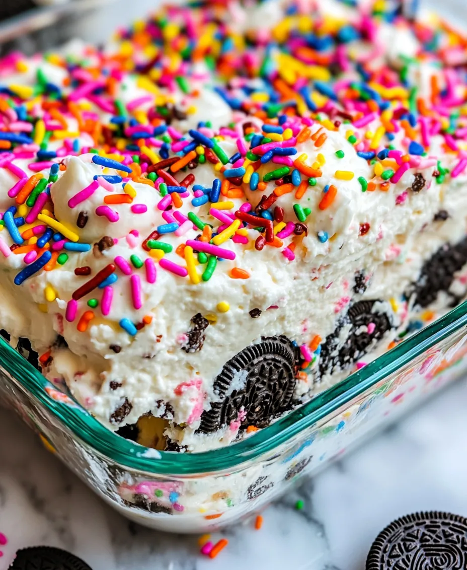 In recent years, no-bake desserts have surged in popularity among home bakers and dessert enthusiasts alike. These delightful treats allow for creativity without the hassle of traditional baking methods, making them perfect for every occasion. From rich chocolate mousse to refreshing fruit tarts, no-bake desserts offer a unique way to enjoy sweet flavors with minimal effort. One standout in this category is the No-Bake Funfetti Oreo Icebox Cake, a festive and easy-to-make treat that is sure to impress guests of all ages.