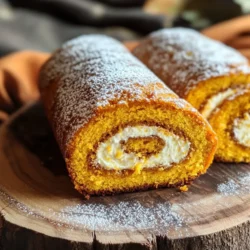 As the leaves begin to change color and the air turns crisp, the allure of pumpkin-flavored desserts comes to the forefront of our culinary imaginations. This seasonal favorite has become an iconic symbol of autumn, showcasing the versatility and rich flavor of pumpkin in a variety of delectable treats. Among these, the Pumpkin Roll Delight stands out as a festive and visually stunning dessert that captures the essence of fall in every slice.