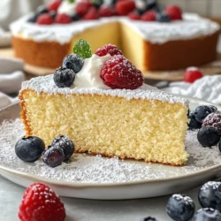 In recent years, the popularity of protein-rich recipes has soared, especially among fitness enthusiasts and health-conscious individuals looking for nutritious alternatives to traditional desserts. Protein not only aids in muscle recovery but also helps to keep you feeling fuller for longer, making it a popular choice for those seeking to maintain a balanced diet. With this trend, we’re thrilled to introduce the Easy Vanilla Protein Powder Cake, a delightful dessert that combines flavor and nutrition seamlessly.