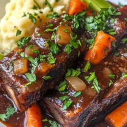 There's something undeniably comforting about a hearty, slow-cooked meal. The anticipation builds as aromas waft through the kitchen, enveloping your home in a warm embrace. Slow cooking is not just about convenience; it also allows the ingredients to meld beautifully, creating dishes with remarkable depth of flavor. Among the many options for cozy dinners, short ribs stand out as a time-honored favorite. Their rich, meaty texture and bold taste make them an ideal choice for gatherings with family and friends, as well as for special occasions that call for something truly exquisite.