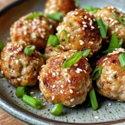 In recent years, the culinary world has witnessed a remarkable surge in the popularity of Asian-inspired recipes among home cooks. With a growing appreciation for bold flavors, diverse ingredients, and healthier cooking approaches, many are seeking to recreate these delicious dishes in their own kitchens. One standout recipe that embodies this trend is Sesame Chicken Meatballs. This dish not only showcases an array of vibrant flavors but also offers a nutritious alternative to traditional meatballs, making it an ideal choice for health-conscious diners.