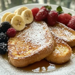 Disneyland is not just a place of thrilling rides and enchanting characters; it is also a culinary destination that attracts food lovers from around the globe. Many visitors flock to the park to indulge in a variety of delectable dishes, from savory snacks to mouthwatering desserts. Among these offerings, one standout item that has captured the hearts of breakfast enthusiasts is the Disneyland Cornflake Crusted French Toast. This dish combines the classic comfort of French toast with a unique crunch, making it a must-try for anyone visiting the park or those wishing to recreate a little Disney magic at home.