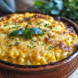 A successful casserole begins with quality ingredients that not only enhance flavor but also contribute to the overall texture of the dish. The Slow Cooker Cream Cheese Corn Casserole features several key components that work together to create a delightful culinary experience.