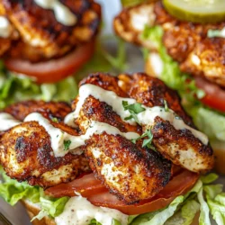 To appreciate the allure of Alabama White Blackened Chicken Sliders, one must first understand the origins and characteristics of blackened chicken. This cooking technique, which originated in the heart of Southern cuisine, involves seasoning chicken with a blend of spices and then cooking it at high heat, typically in a cast-iron skillet. The result is a beautifully charred exterior that locks in moisture and flavor, delivering a savory punch with every bite.