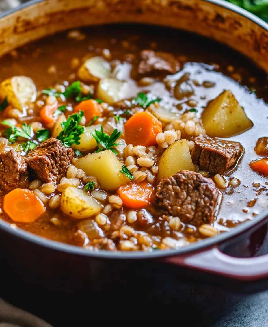Comfort food holds a special place in culinary traditions around the world, often embodying warmth, nostalgia, and satisfaction. These dishes are frequently rooted in cultural heritage, passed down through generations, and are often associated with gatherings, family dinners, and cozy evenings at home. One such quintessential comfort food is beef and barley stew—a dish that not only warms the body but also nourishes the soul.