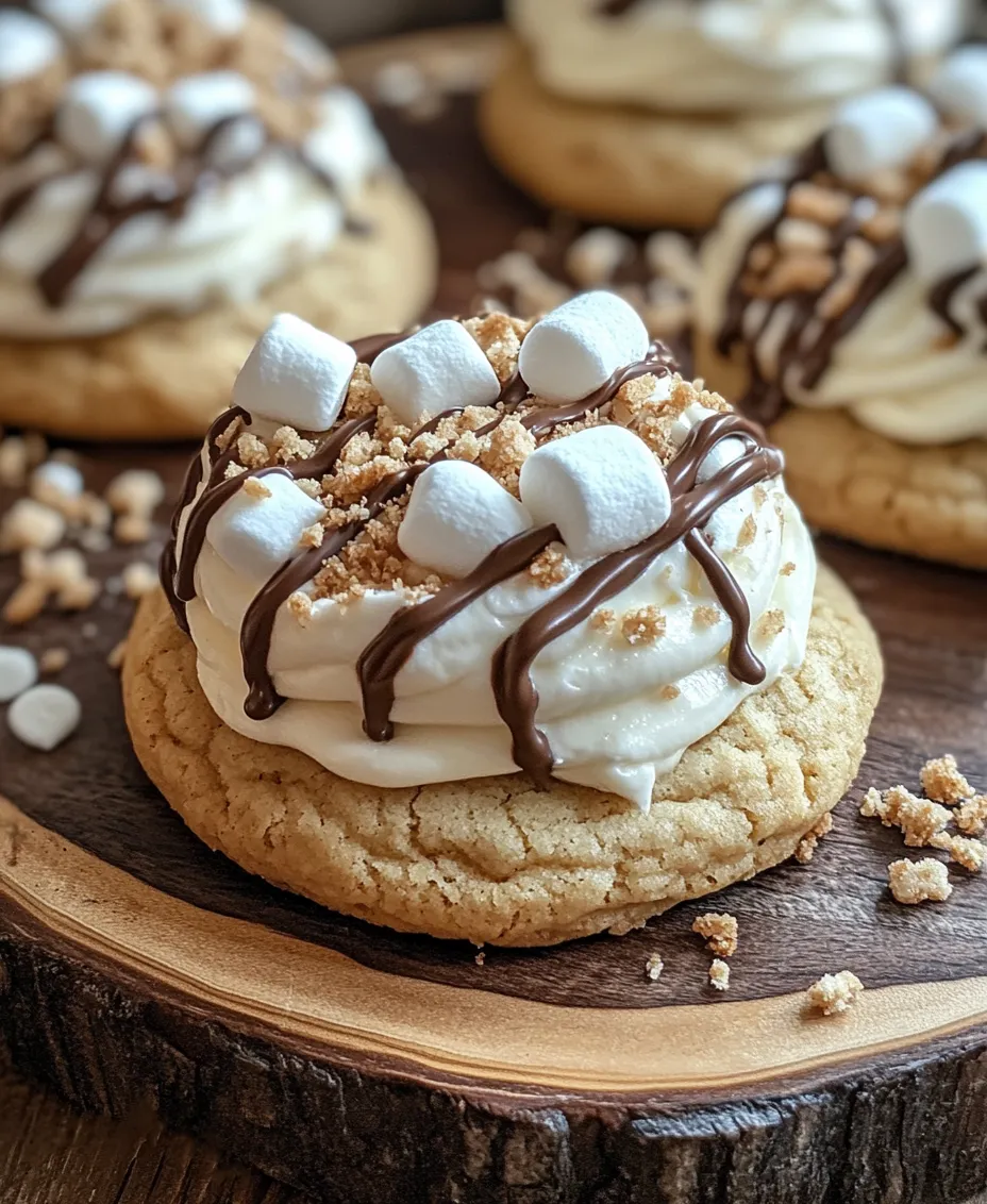 S’mores, the quintessential campfire treat, have captured the hearts and taste buds of many for generations. The delightful combination of graham crackers, gooey marshmallows, and rich chocolate creates an experience that evokes nostalgia and warmth. Whether enjoyed around a crackling fire on a summer night or as a late-night snack, s'mores embody the spirit of outdoor adventures and childhood memories. However, as culinary creativity flourishes, classic recipes undergo delightful transformations. Enter Frosted S’mores Cookies, a scrumptious take that marries the classic flavors of s'mores with the comfort of freshly baked cookies, topped off with a luscious frosting.