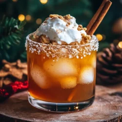 As the holiday season approaches, the air fills with a sense of joy and anticipation, and festive beverages become a delightful centerpiece for gatherings with family and friends. Among the plethora of holiday drinks, the Gingerbread Cookie Mocktail shines brightly, embodying the very essence of Christmas in every sip. This delicious concoction captures the rich flavors of classic gingerbread cookies, transforming them into a refreshing and tantalizing drink that appeals to both young and old alike.