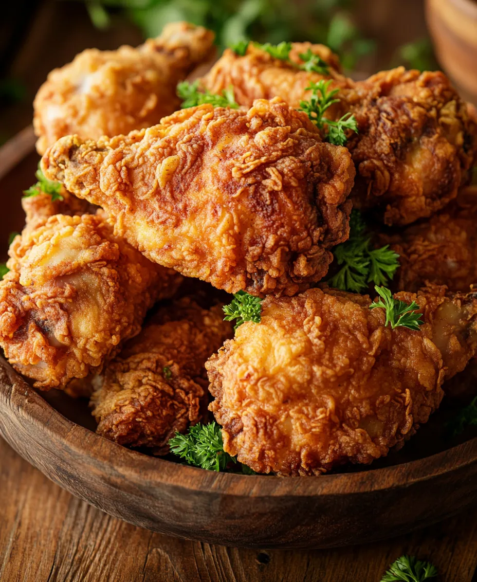 Delve into the rich traditions of Southern cooking with this mouthwatering Southern Fried Chicken Delight recipe. Known for its crispy coating and juicy meat, fried chicken is a staple in many households, embodying comfort and indulgence. This article will guide you through the process of creating the perfect Southern fried chicken, from marinating to frying, ensuring you achieve that ideal golden crust. With a blend of spices and buttermilk, this dish promises to be a crowd-pleaser at any gathering.
