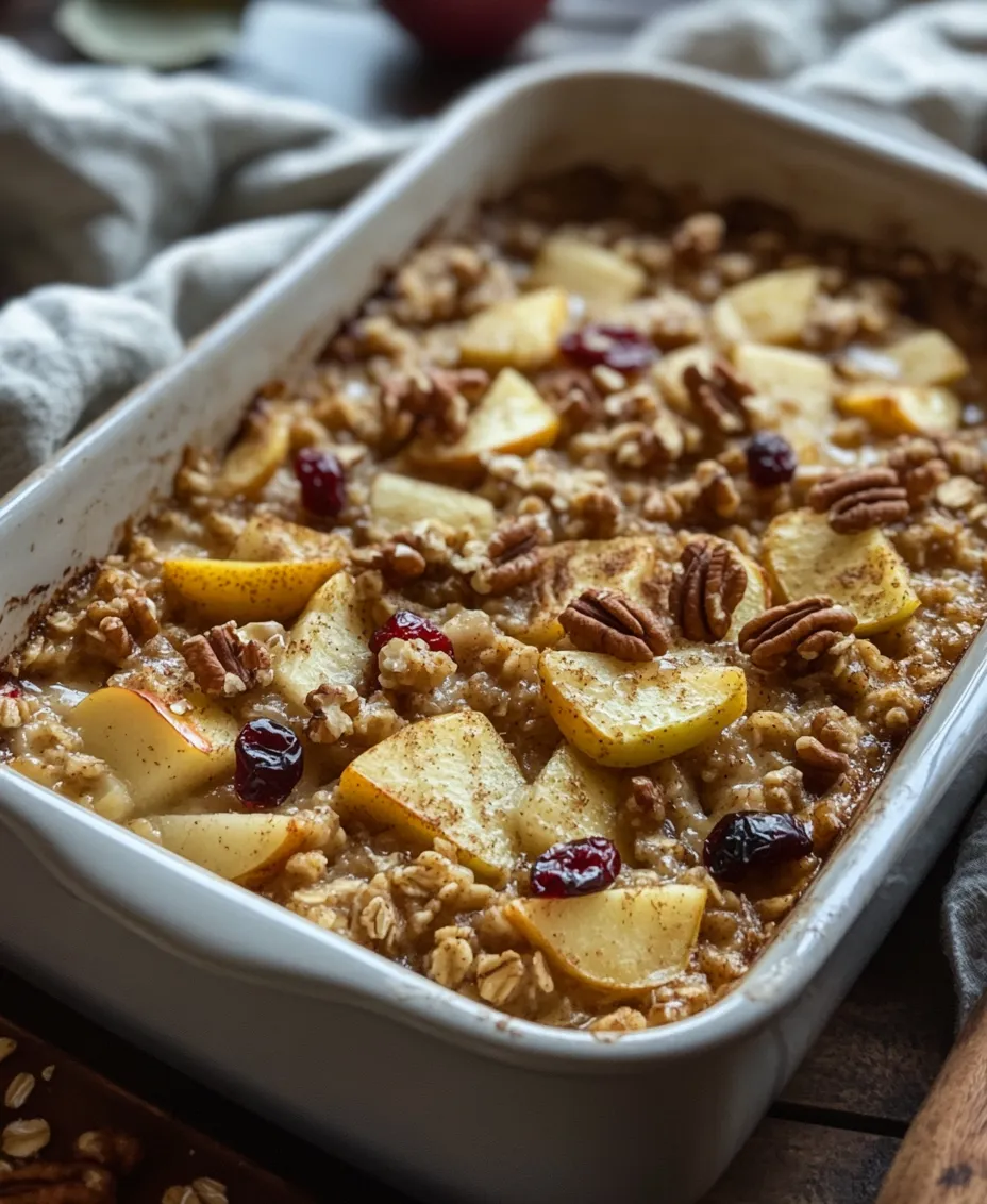 In the realm of breakfast options, few dishes can compete with the heartwarming allure of a warm apple oatmeal bake. This delightful dish marries the wholesome goodness of oats with the sweet, tart flavor of apples, creating a cozy meal that’s perfect for chilly mornings. The aroma of cinnamon and baked apples wafting through your kitchen will not only awaken your senses but also invite you to indulge in a comforting bowl of warmth.