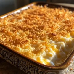 The foundation of any great recipe is its ingredients. Let’s delve into the key components of the Cheesy Hashbrown Casserole and examine how each plays a pivotal role in bringing this dish to life.