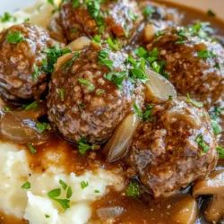 To create truly mouthwatering Salisbury steak meatballs, it’s essential to understand the role of each ingredient in the recipe. From the star of the show—ground beef—to the supporting players like breadcrumbs and seasonings, let’s explore what makes this dish so special.