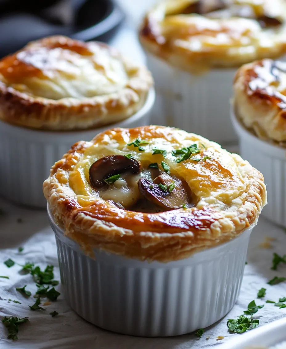 To create a truly outstanding mini mushroom and Gruyère pot pie, it’s essential to understand the role of each ingredient in the recipe. Let’s delve into the core components that make this dish so special.