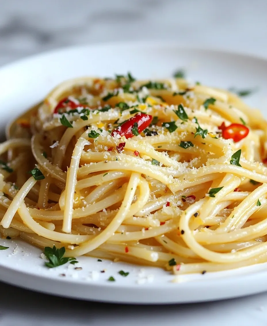 Spaghetti Aglio e Olio is a beloved traditional Italian dish that showcases the beauty of simplicity. Originating from Naples, this classic recipe combines just a few key ingredients—spaghetti, garlic, olive oil, and chili flakes—into a delightful meal that highlights the essence of Italian cooking. The dish is renowned for its rich flavors and the aromatic qualities of freshly sautéed garlic, making it a staple in households across Italy and beyond.