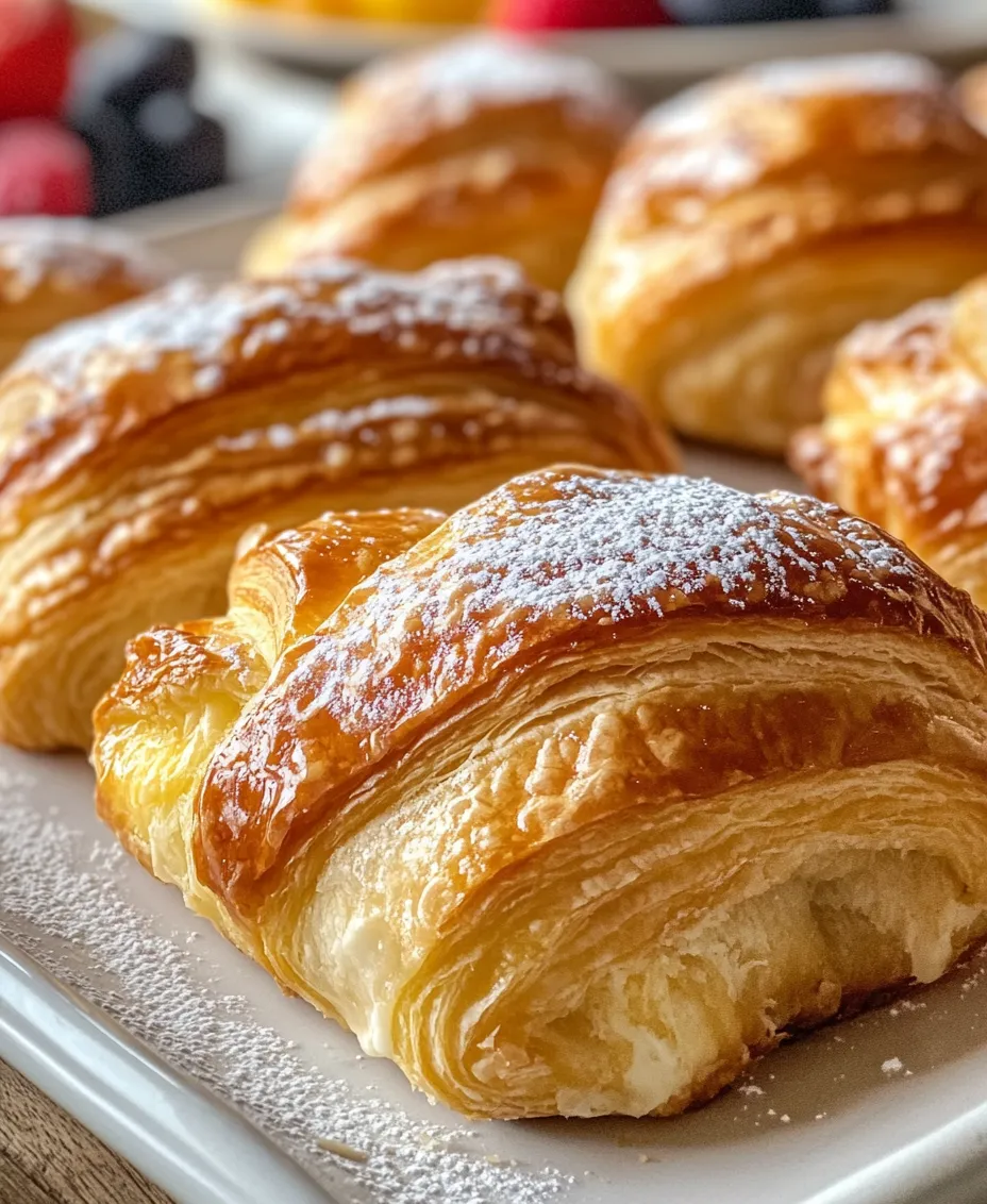 In the world of pastries, nothing quite compares to the delight of a freshly baked Danish. With their flaky layers and creamy fillings, they’re a favorite for breakfast or dessert alike. This article delves into a delightful recipe for Creamy Crescent Roll Cheese Danishes, a simple yet indulgent treat that can be whipped up in just 30 minutes. Whether you’re hosting a brunch or simply craving something sweet, these danishes promise to satisfy your palate and impress your guests.