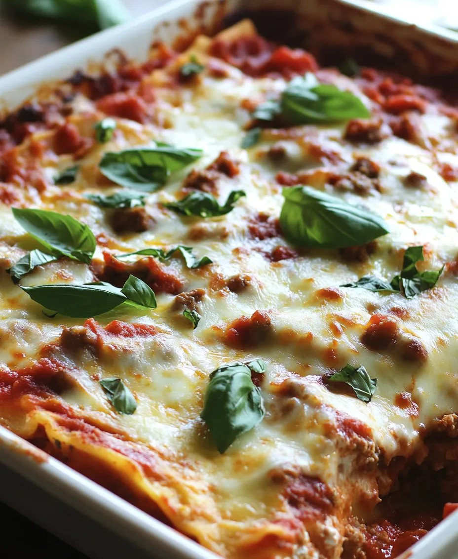 Lasagna has long been a beloved dish in homes around the world, especially during festive celebrations. Its warm, hearty nature makes it an ideal centerpiece for family gatherings, evoking memories of shared meals and cherished traditions. As the holidays approach, many families look to create special dishes that not only satisfy appetites but also bring loved ones closer together. This Christmas Eve, we invite you to experience the joy of preparing a Christmas Eve Lasagna, a delightful twist on the classic Italian favorite that combines traditional flavors with the spirit of the season.