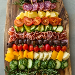 As the holiday season approaches, the spirit of togetherness and celebration fills the air, and what better way to bring people together than with an eye-catching charcuterie spread? Charcuterie boards have become a staple for gatherings, showcasing an array of meats, cheeses, and accompaniments that tantalize the taste buds and invite conversation. This year, elevate your entertaining game with a fun and festive twist: Festive Charcuterie Tree Skewers. These delightful skewers not only capture the essence of charcuterie but also present a playful, interactive way for guests to enjoy a variety of flavors while adding a cheerful touch to your holiday decor.