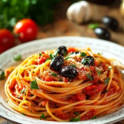 Pasta Puttanesca is a dish that embodies the essence of Italian cuisine: simple yet bursting with flavor. This hearty pasta dish, often associated with the bustling streets of Naples, is made with a few key ingredients, making it a perfect choice for those who want a quick and delicious meal without compromising on taste. In today's fast-paced world, the demand for quick and flavorful meals has never been higher. Pasta Puttanesca, with its rich history and vibrant flavors, stands out as an excellent option for busy weeknights or even special occasions when you want to impress your guests without spending hours in the kitchen.